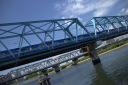 京急とJR：多摩川の写真