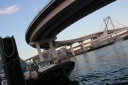 東京の埠頭